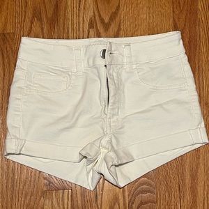 AE White Denim Jean Shorts US 2